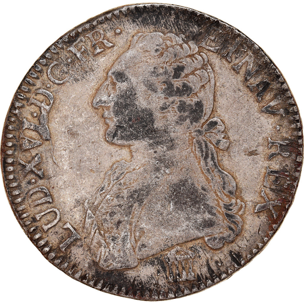 Moneda, Francia, Louis XVI, Écu aux branches d'olivier, Ecu, 1783, Bordeaux