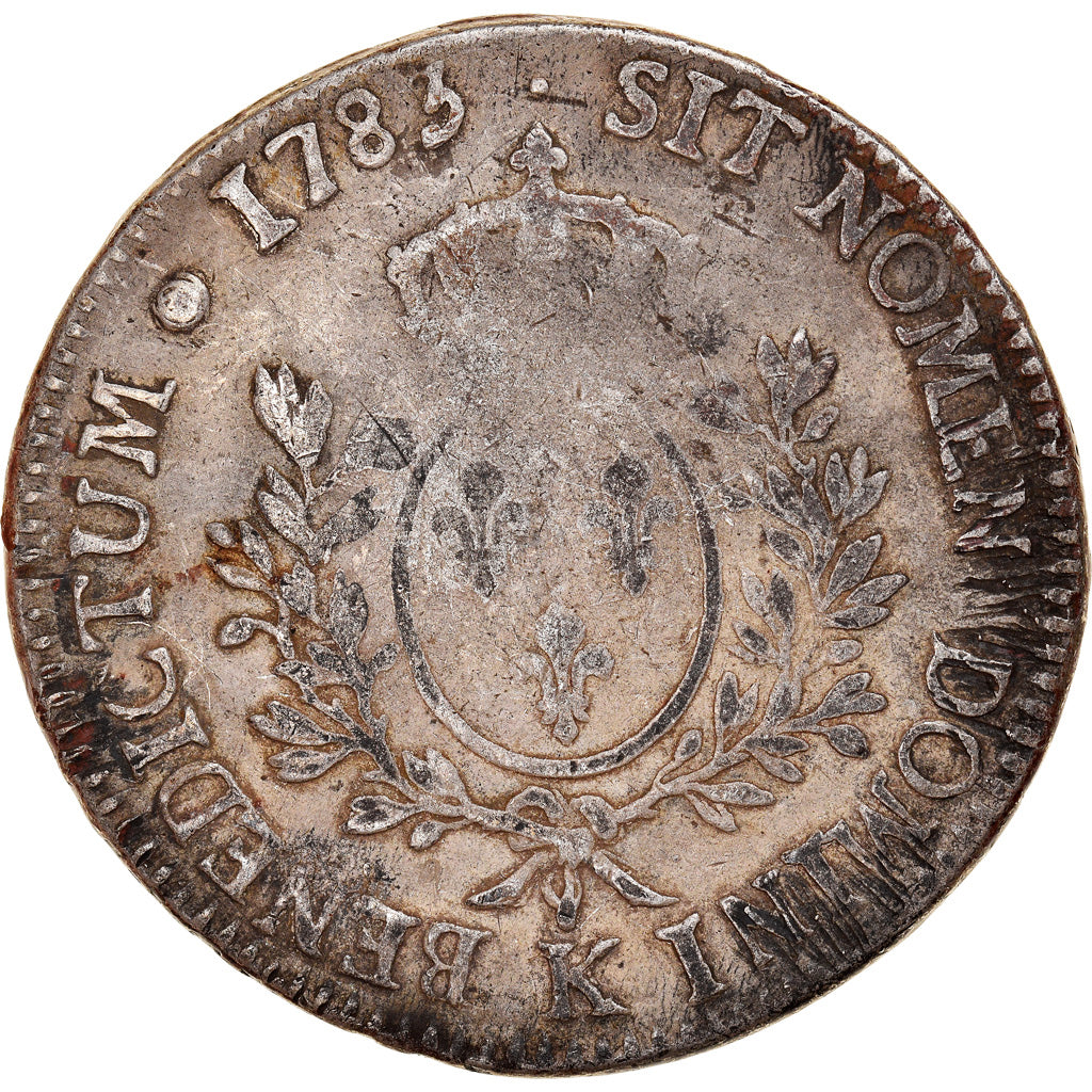 Moneda, Francia, Louis XVI, Écu aux branches d'olivier, Ecu, 1783, Bordeaux