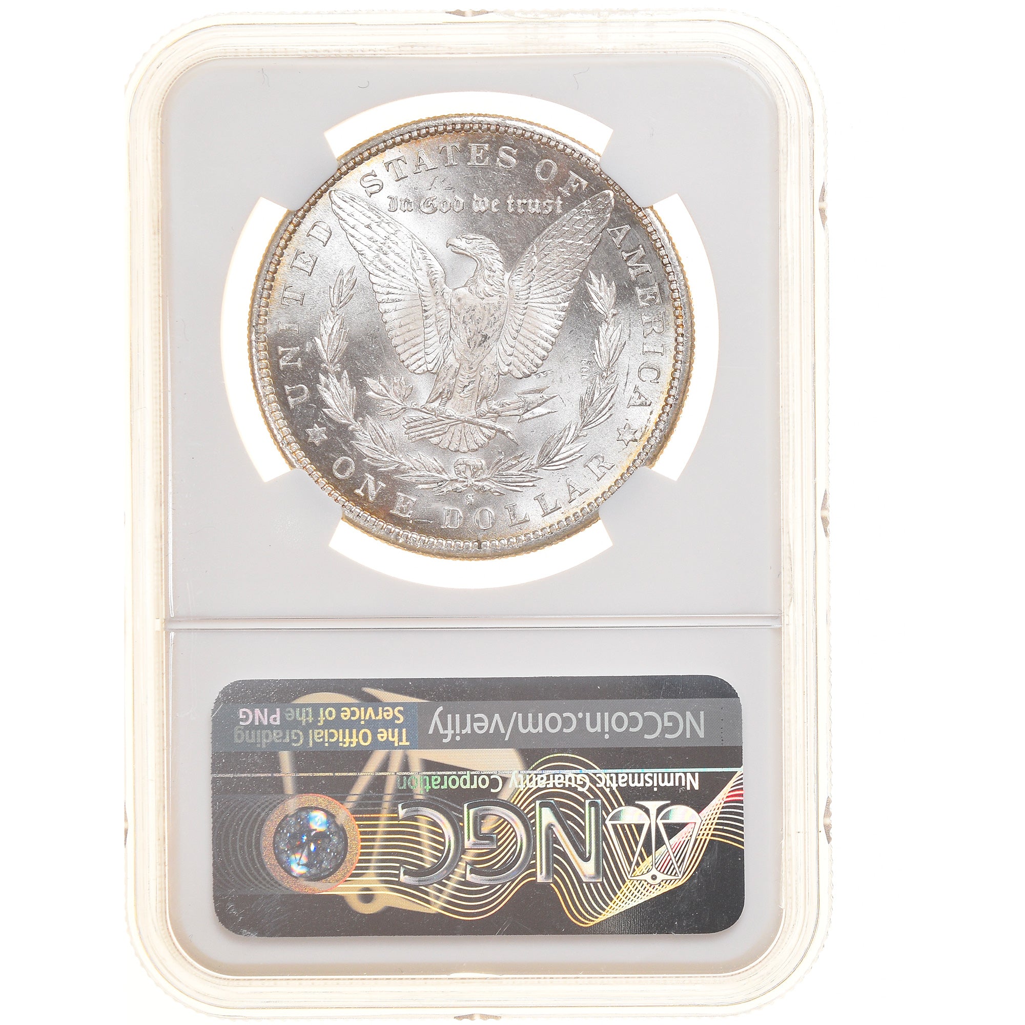 Coin, United States, Morgan Dollar, Dollar, 1880, U.S. Mint, San Francisco, NGC