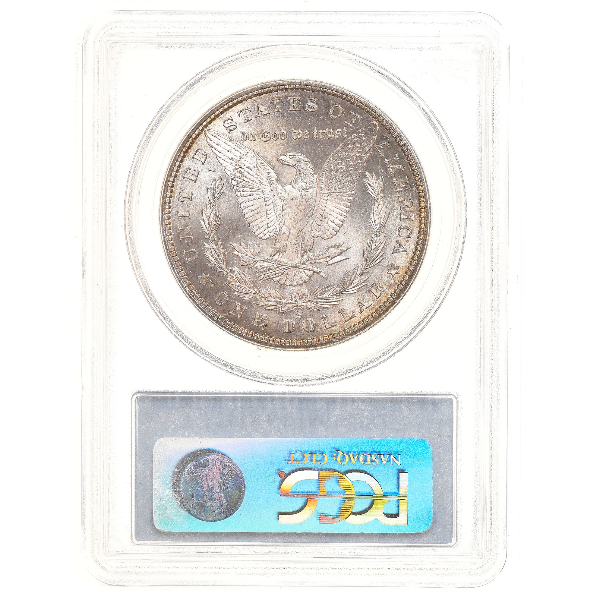 Coin, United States, Morgan Dollar, Dollar, 1880, U.S. Mint, San Francisco