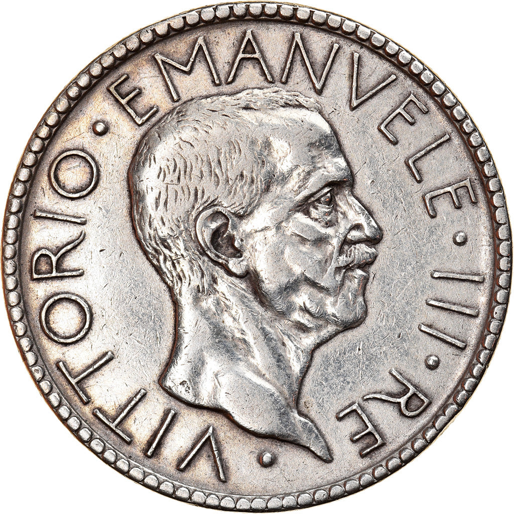Moneta, Italia, Vittorio Emanuele III, 20 Lire, 1927, Rome, BB, Argento, KM:69