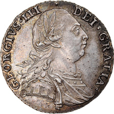 Coin, Great Britain, George III, Shilling, 1787, AU(55-58), Silver, KM:607.1