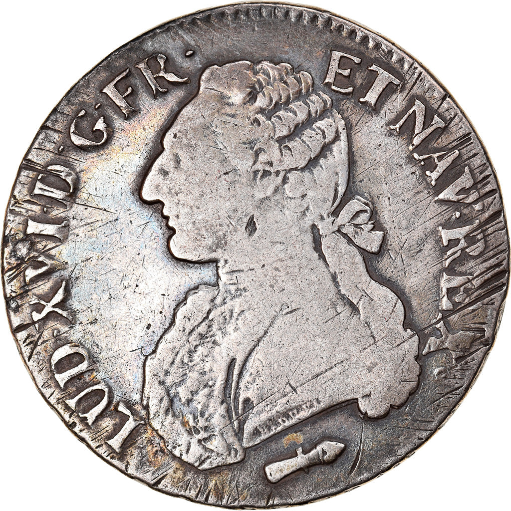Moneta, Francia, Louis XVI, Écu aux branches d'olivier, Ecu, 1785, Perpignan