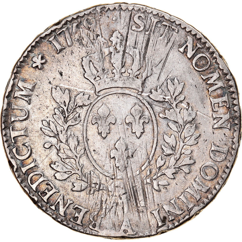 Munten, Frankrijk, Louis XV, Écu au bandeau, Ecu, 1759, Paris, FR, Zilver