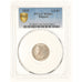 Moneta, Belgio, Leopold I, 1/2 Franc, 1835, Brussels, PCGS, MS64, SPL+, Argento