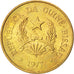 GUINEA-BISSAU, Peso, 1977, KM #18, MS(63), Aluminum-Bronze, 3.98