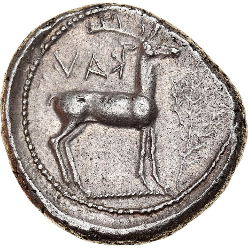 Münze, Bruttium, Kaulonia, Stater, 475-425 BC, VZ, Silber, HN Italy:2046