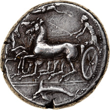 Moneta, Sicily, Syracuse, Dionysios I, Tetradrachm, 405-395 BC, SPL-, Argento