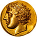 Coin, Sicily, Syracuse, Agathokles, Hemistater, 317-289 BC, AU(55-58), Gold, SNG