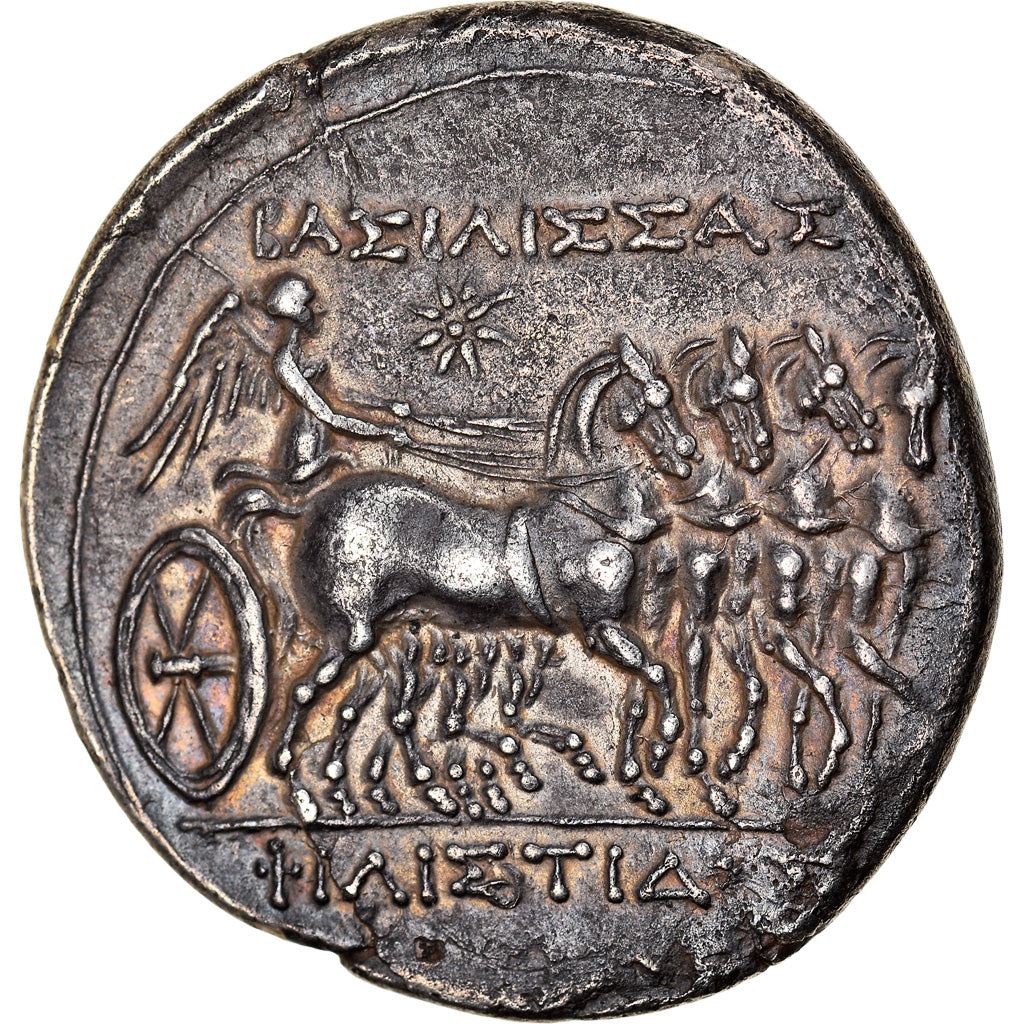 Coin, Sicily, Syracuse, Queen Philistis, Hieron II, 16 Litrae, 240-215 BC