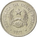 GUINEA-BISSAU, 5 Pesos, 1977, KM #20, MS(63), Copper-Nickel, 7.95