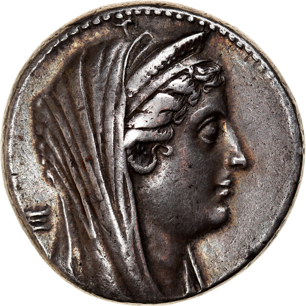 Monnaie, Égypte, Ptolemaic Kingdom, Arsinoe II, Decadrachm, 249 BC, Alexandrie