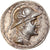 Monnaie, Royaume de Bactriane, Eukratides I, Tétradrachme, c. 150 BC, SUP