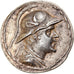 Coin, Baktrian Kingdom, Eukratides I, Tetradrachm, c. 150 BC, AU(55-58), Silver