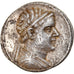 Moeda, Reino Greco-Báctrio, Eukratides I, Tetradrachm, 170-145 BC, AU(50-53)