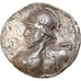 Koninkrijk Bactriane, Eukratides I, Tetradrachm, 170-145 BC, Zilver, ZF+