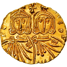 Coin, Constantine V and Leo IV, Solidus, 751-755, Syracuse, MS(60-62), Gold