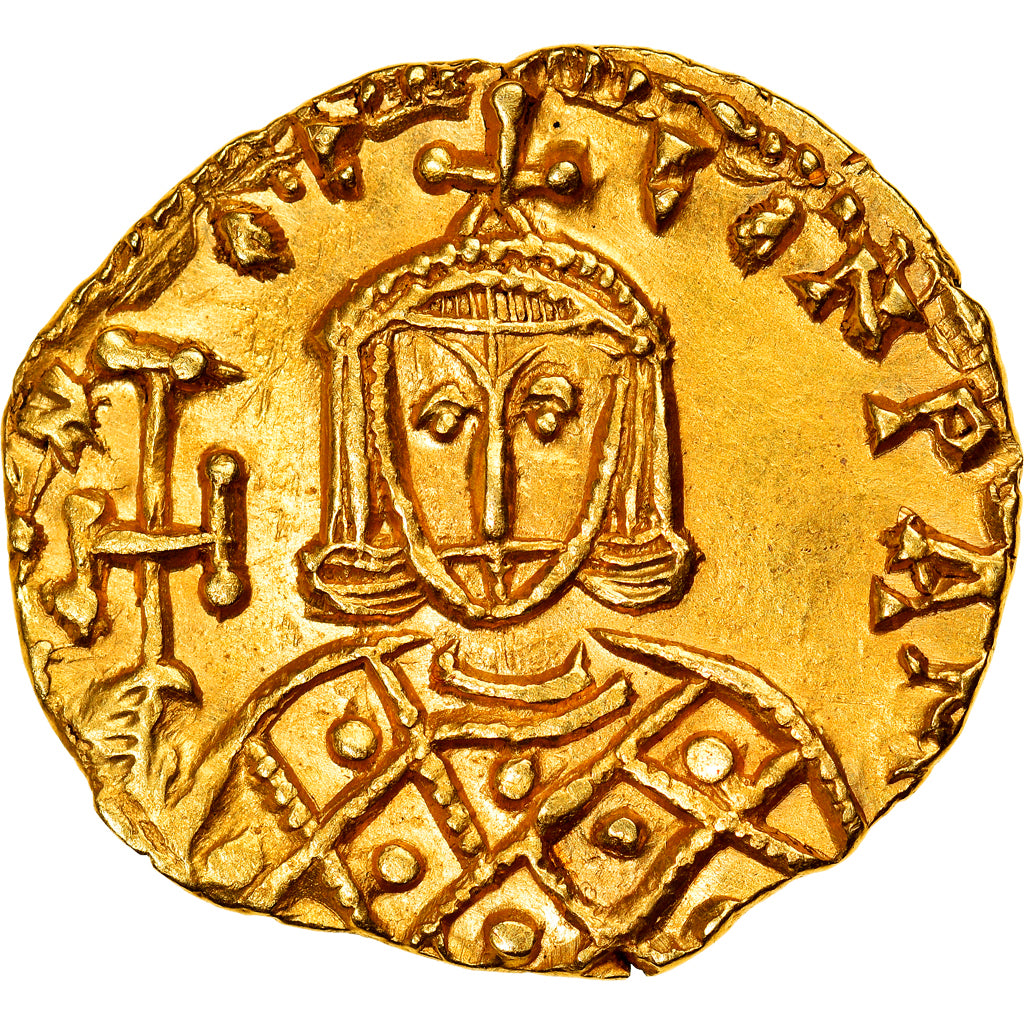 Coin, Constantine V and Leo IV, Solidus, 751-755, Syracuse, MS(60-62), Gold