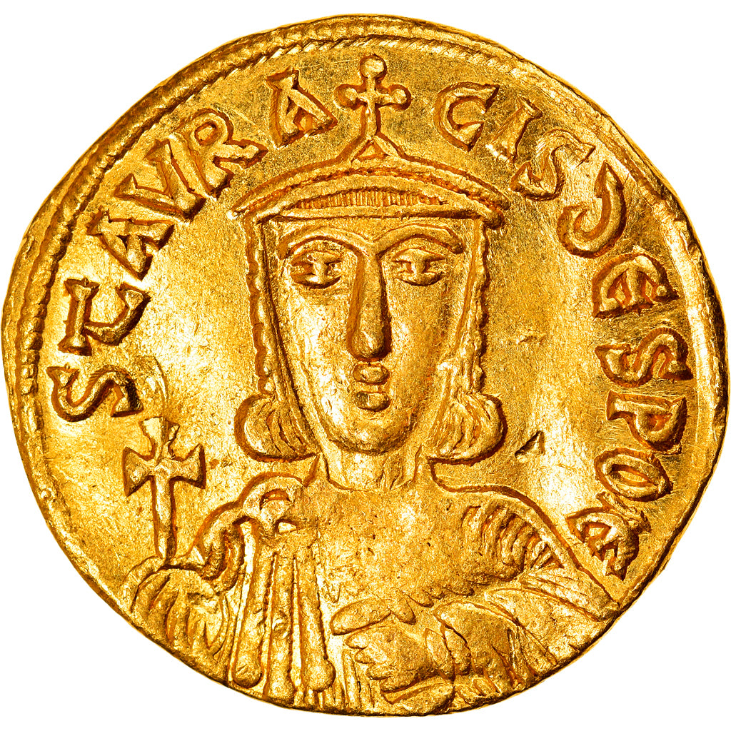 Coin, Nicephorus I, Solidus, 802-811, Constantinople, AU(55-58), Gold, Sear:1604