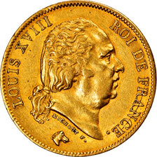 Münze, Frankreich, Louis XVIII, Louis XVIII, 40 Francs, 1817, Paris, SS, Gold