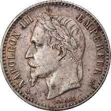Moneta, Francja, Napoleon III, Napoléon III, 50 Centimes, 1864, Paris