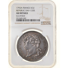 Moneta, Francja, Louis XVI, Écu de 6 livres françois, ECU, 6 Livres, 1792
