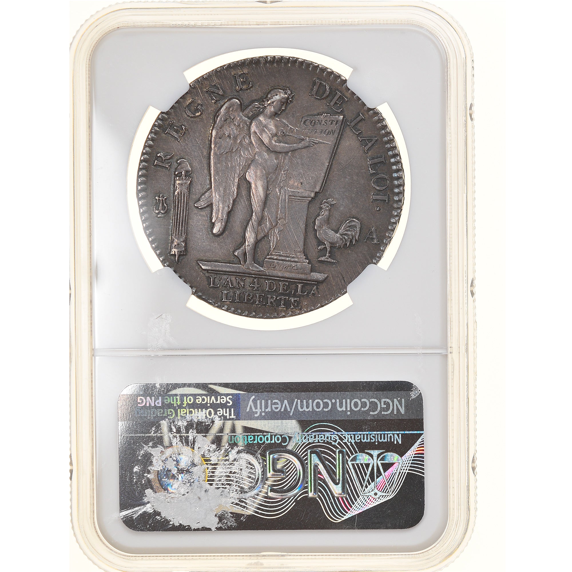 Moneta, Francja, Louis XVI, Écu de 6 livres françois, ECU, 6 Livres, 1792