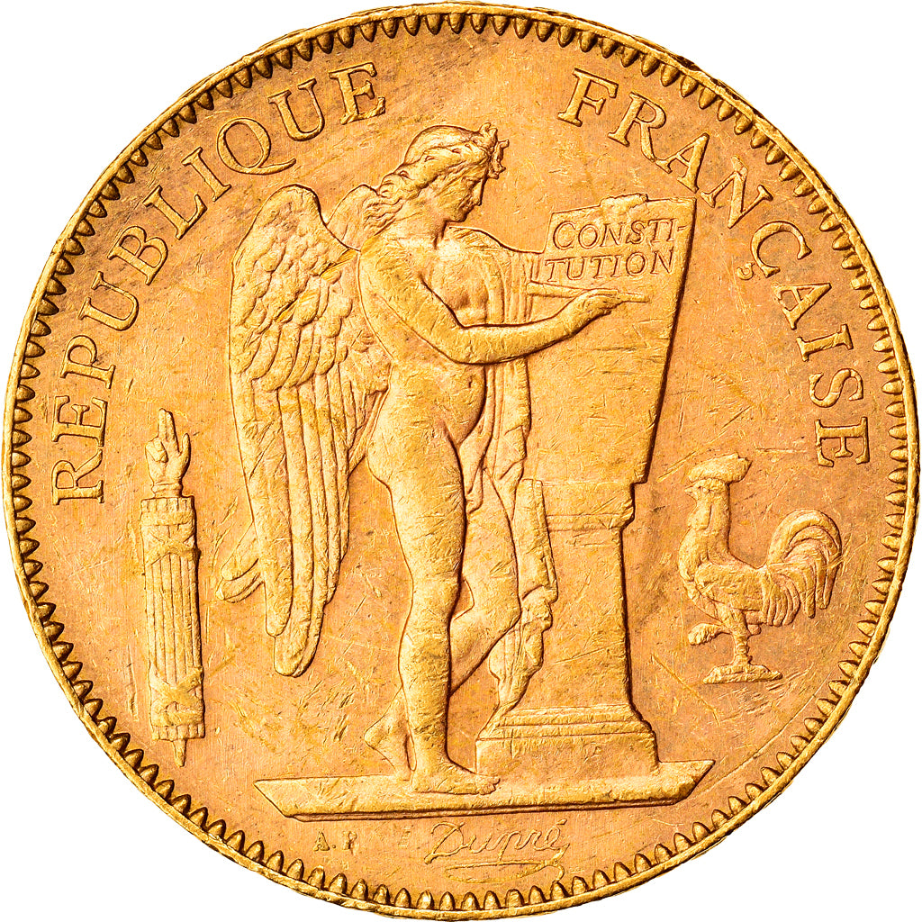 Monnaie, France, Génie, 50 Francs, 1896, Paris, SUP, Or, Gadoury:1113, KM:831