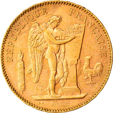 Monnaie, France, Génie, 50 Francs, 1896, Paris, SUP, Or, Gadoury:1113, KM:831