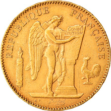 Coin, France, Génie, 50 Francs, 1896, Paris, AU(50-53), Gold, KM:831