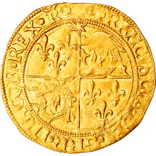 Coin, France, François Ier, Ecu d'or du Dauphiné, Ecu d'or, 1519, Romans