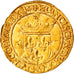 Munten, Frankrijk, François Ier, Écu d'or au soleil, Lyon, 5th type, ZF+