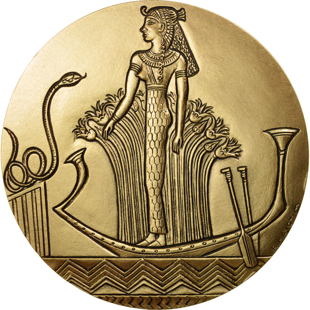 FRANCE, History, The Fifth Republic, Medal, MS(65-70), Bronze, 68, 190.00
