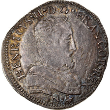 Munten, Frankrijk, Henri II, 1/2 Teston, 1558, Bayonne, FR+, Zilver