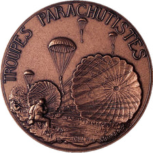 FRANCE, Aviation, The Fifth Republic, Medal, MS(65-70), Bronze, 68, 190.00