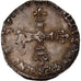 Moneda, Francia, Charles X, 1/8 Ecu, 1590, Paris, MBC, Plata, Sombart:4672