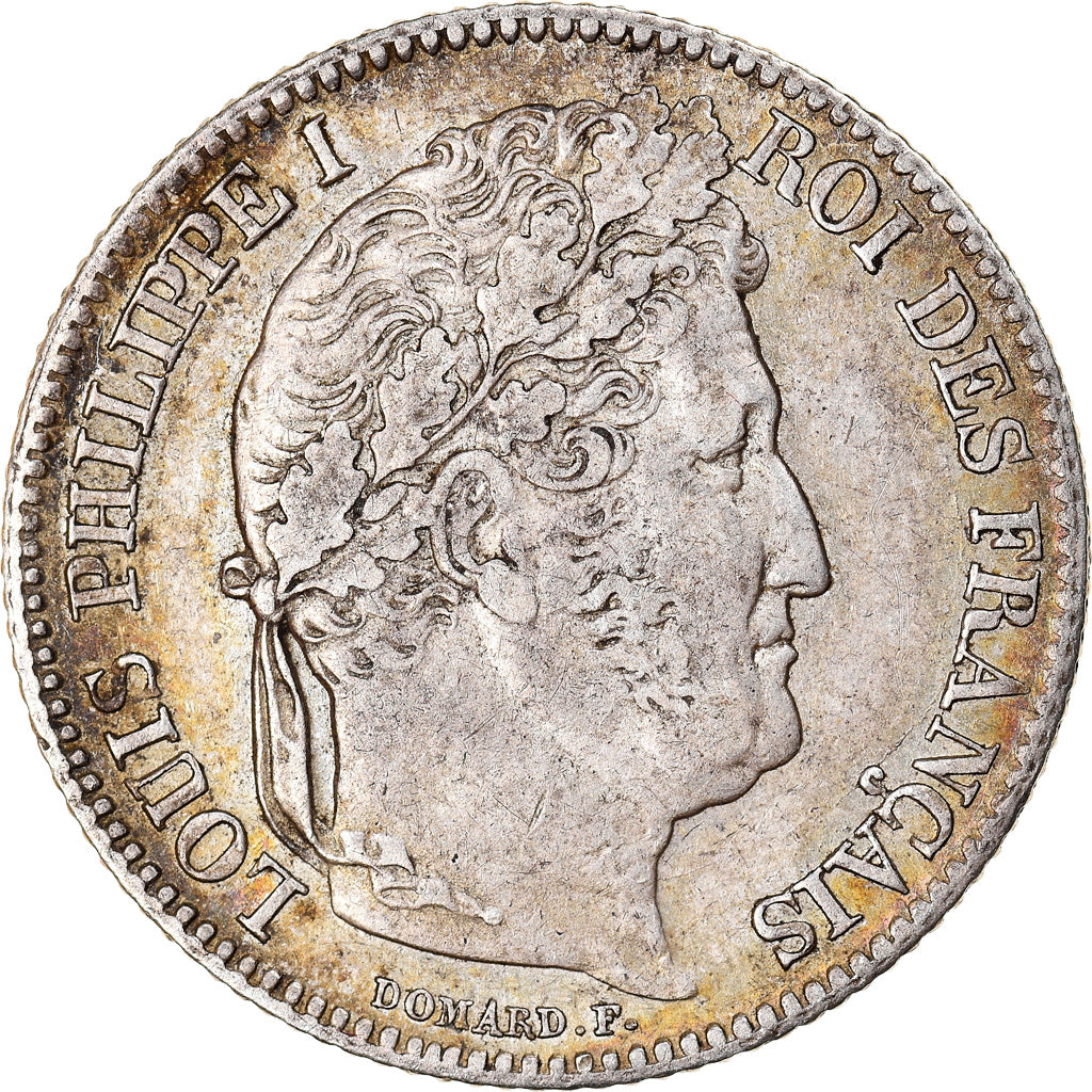 Coin, France, Louis-Philippe, Franc, 1834, Lille, EF(40-45), Silver, KM:748.13