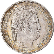 Coin, France, Louis-Philippe, Franc, 1834, Lille, EF(40-45), Silver, KM:748.13