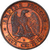 Coin, France, Napoleon III, 2 Centimes, 1855, Rouen, Essai Double Revers