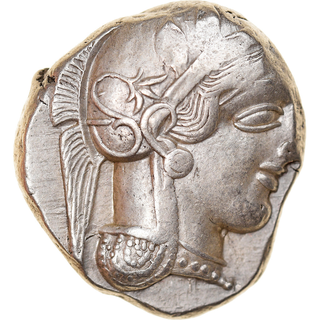 Monnaie, Attique, Athènes, Tétradrachme, 490-407 BC, Athènes, TTB+, Argent