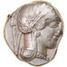 Monnaie, Attique, Athènes, Tétradrachme, 490-407 BC, Athènes, TTB+, Argent