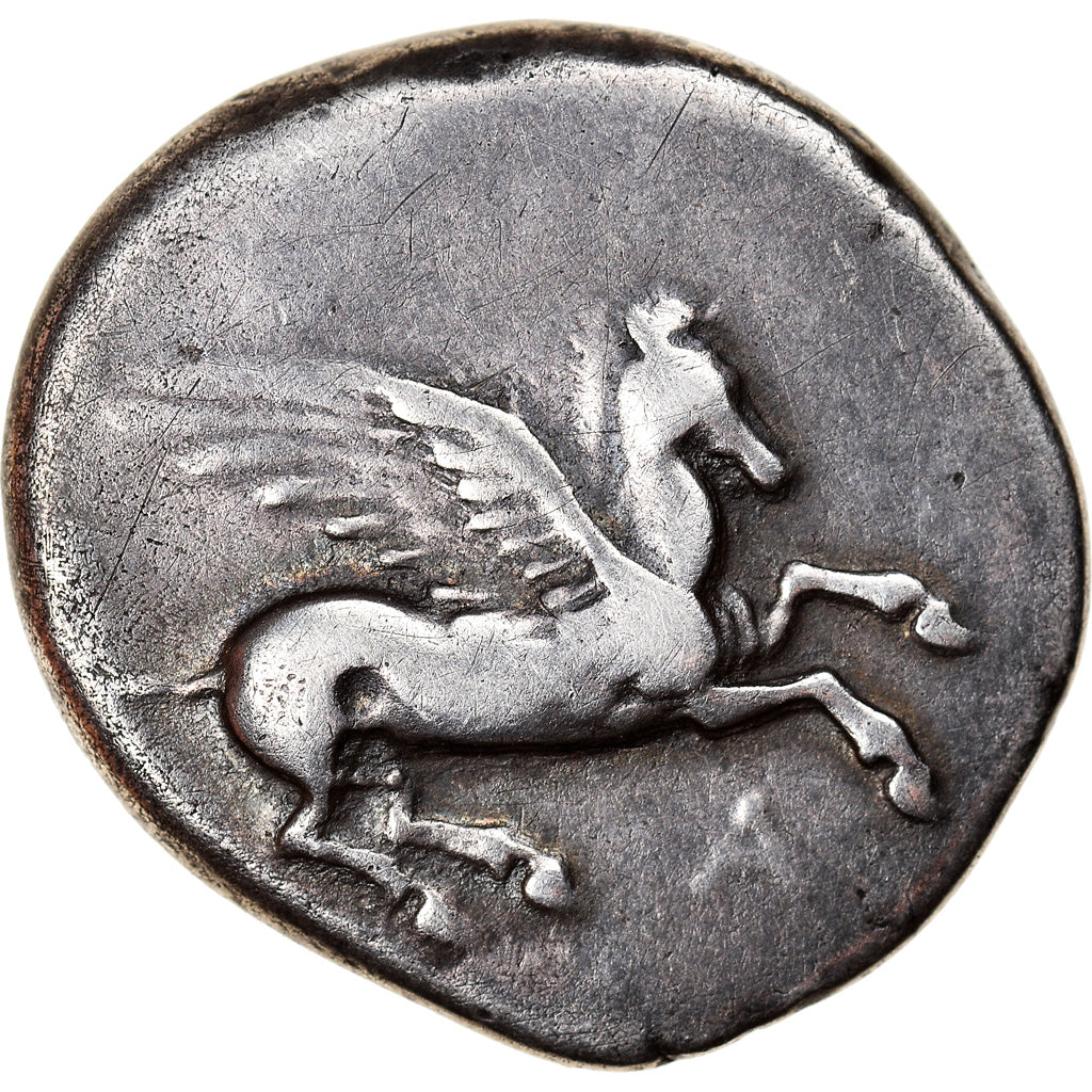 Coin, Epeiros, Ambrakia, Stater, 404-360 BC, EF(40-45), Silver, Pegasi:60