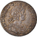 Moneta, Francia, Louis XIV, 1/12 Écu à la mèche courte, 1/12 ECU, 10 Sols