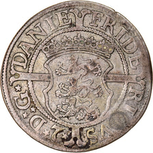Coin, Denmark, Frederik II, Marck, 1563, EF(40-45), Silver