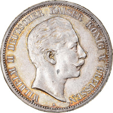 Munten, Duitse staten, PRUSSIA, Wilhelm II, 5 Mark, 1907, Berlin, PR, Zilver