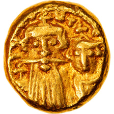 Moeda, Constans II and Constantine IV, Solidus, 659-668, Carthage, EF(40-45)