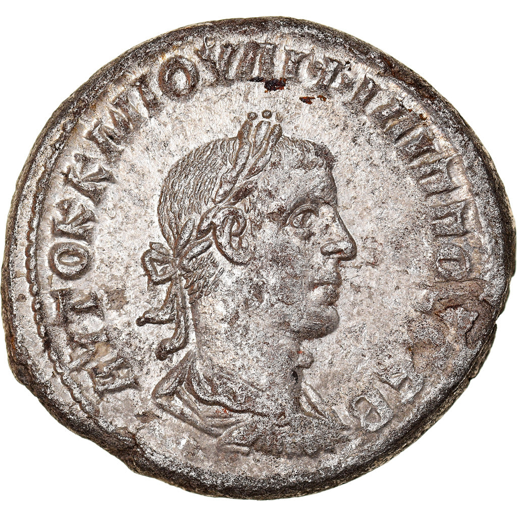 Munten, Seleucis and Pieria, Filip II, Tetradrachm, 249, Antioch, ZF, Billon