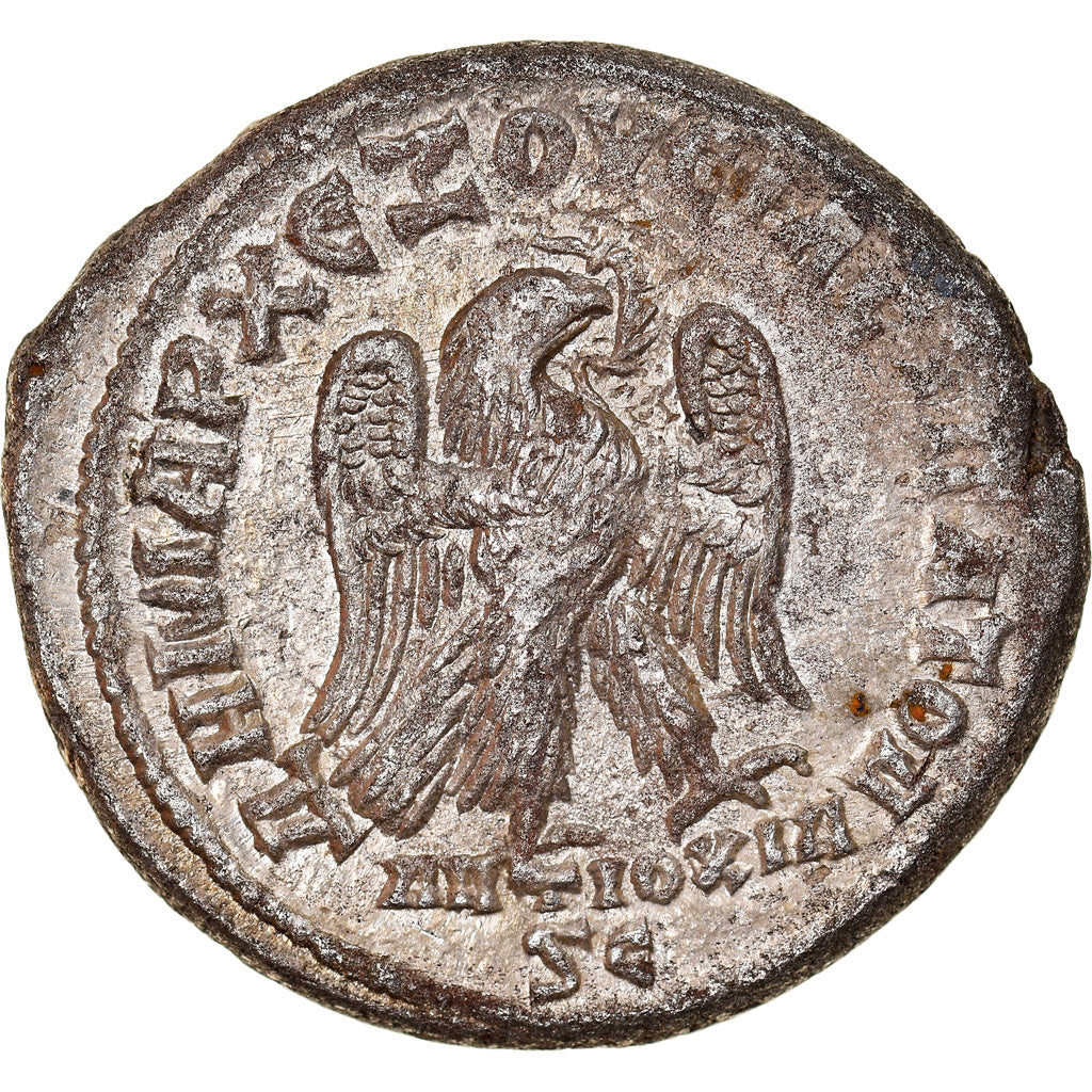 Munten, Seleucis and Pieria, Filip II, Tetradrachm, 249, Antioch, ZF, Billon