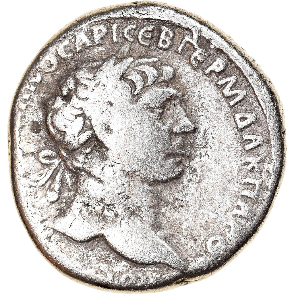 Coin, Phoenicia, Trajan, Tetradrachm, RY 16 (112), Tyre, VF(30-35), Silver