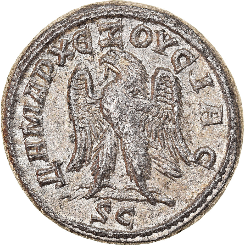 Seleucis and Pieria, Trajan Decius, Tetradrachm, 251, Antioch, Biglione, BB+